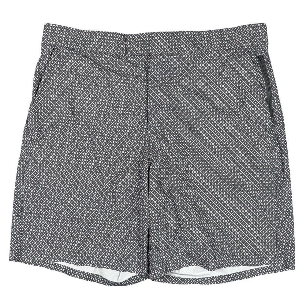 Greyson Shorts Mens 34 Geometric Shapes Performance Stretch Golf Chino